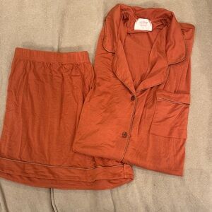 Women's Rust Pajama Set, In My Sundays
